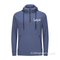 Aangepaste modeontwerp heren sporten ademende hoodies